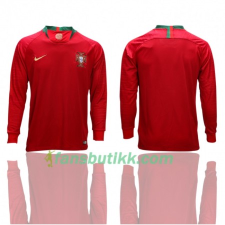 Fotball-VM 2018 Portugal drakt Hjemmetrøye Langermet